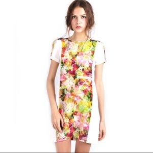 🌺CLUB MONOCO🌺TROPICAL SILK DRESS🌺
